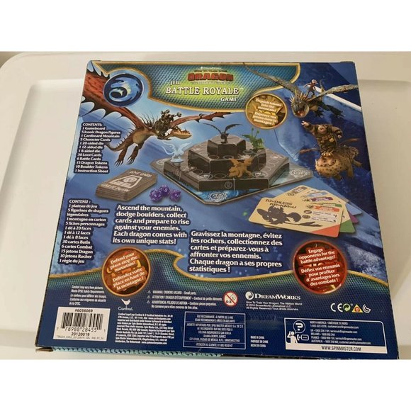 New How to Train Your Dragon The Hidden World Battle Royale Board Game Sealed - Picture 6 of 6